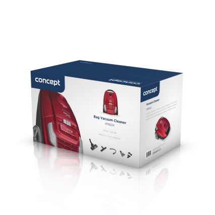 Concept VP8224 - Usisivač sa kesom REFRESH CAR&PET 3,5 l 700W/230V crvena