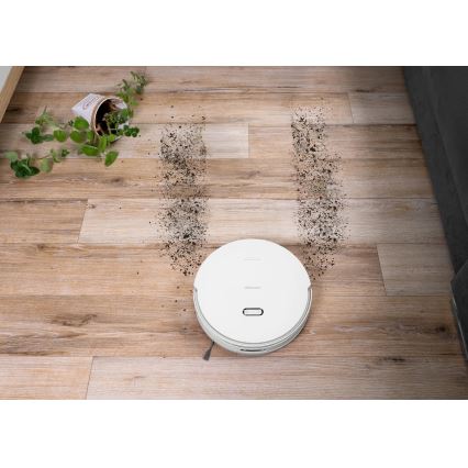 Concept VR4050 - Pametan robotski usisivač sa mopom 2u1 OPTIMUS AQUA PRO LASER 3D 600W/230V 5200 mAh Wi-Fi bela