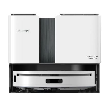 Concept VR4050 - Pametan robotski usisivač sa mopom 2u1 OPTIMUS AQUA PRO LASER 3D 600W/230V 5200 mAh Wi-Fi bela