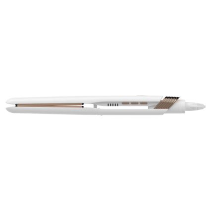 Concept VZ2110 - Ispravljač za kosu GLAM STYLE 48W/230V beo/roze-zlatni