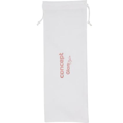 Concept VZ2110 - Ispravljač za kosu GLAM STYLE 48W/230V beo/roze-zlatni