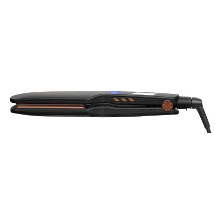 Concept VZ6010 - Parna pegla za kosu sa LED displejem ELITE STEAM BOOST 54W/230V crna