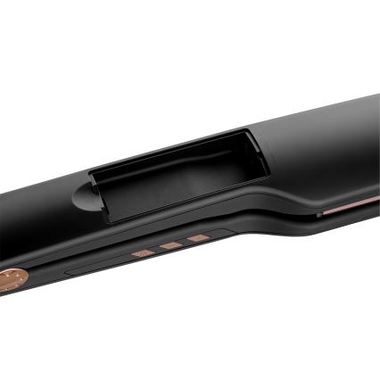 Concept VZ6010 - Parna pegla za kosu sa LED displejem ELITE STEAM BOOST 54W/230V crna