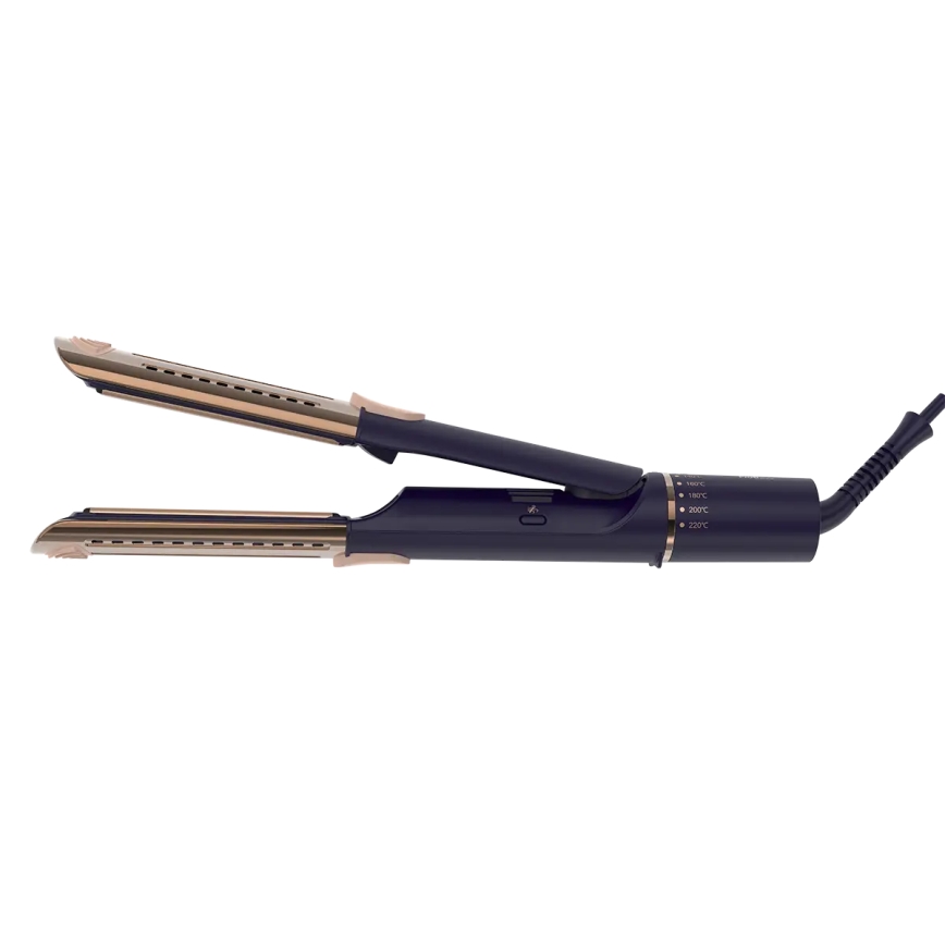 Concept VZ8100 - Pegla za kosu PROFI CARE 60W/230V plava/zlatna