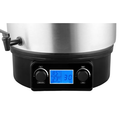 Concept ZH0040 - Lonac za konzerviranje 27 l 2000W/230V nerđajući čelik/crna