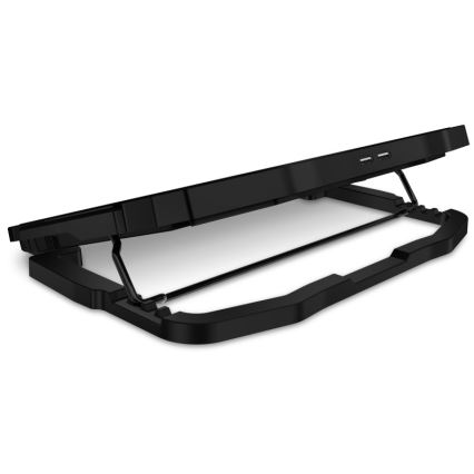 CONNECT IT CCP-2200-RD - Podloga za hlađenje za laptop 4x ventilatora 2xUSB crna/crvena