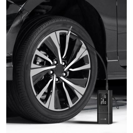 CONNECT IT CFF-4500-BK - Digitalni džepni kompresor AirFlow 80W/6000 mAh crni