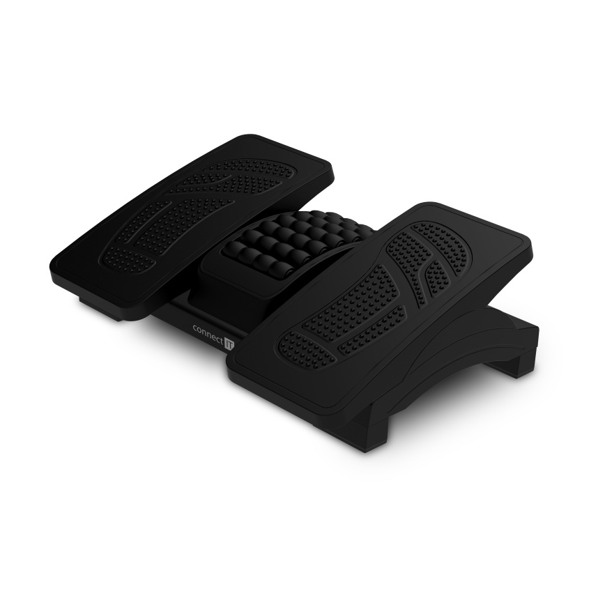 CONNECT IT CFH-4105-BK - Podesiva podloga za noge, crna