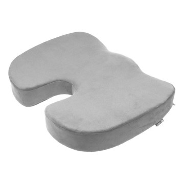 CONNECT IT CFH-5290-GY - Anatomski jastuk za stolicu sivi