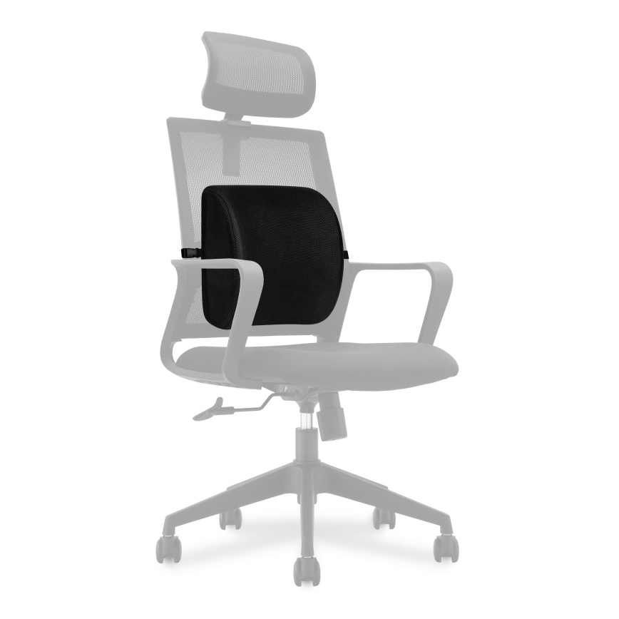 CONNECT IT CFH-5300-BK - Crni ledveni oslonac za stolicu