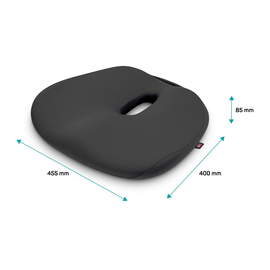 CONNECT IT CFH-5501-GY - Anatomski jastuk za stolicu, antracit