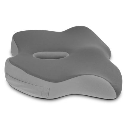 CONNECT IT CFH-5901-GY - Anatomski jastuk za stolicu, sivi
