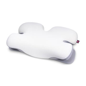 CONNECT IT CFH-6030-WH - anatomски jastuk Virgo bela/siva