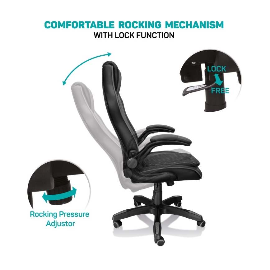 CONNECT IT CGC-0600-BK - Gejmerska stolica Matrix Pro crna