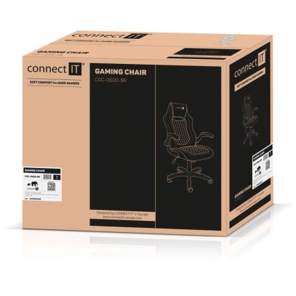 CONNECT IT CGC-0600-BK - Gejmerska stolica Matrix Pro crna