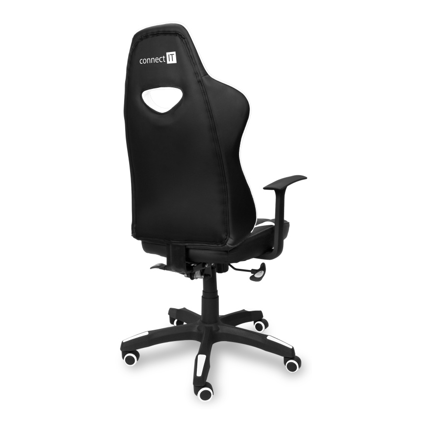 CONNECT IT CGC-0700-WH - Gejmerska stolica LeMans Pro crna/bela