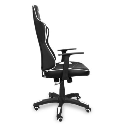 CONNECT IT CGC-0700-WH - Gejmerska stolica LeMans Pro crna/bela