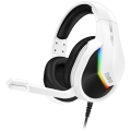 CONNECT IT CHP-3595-WH - LED RGB gejmerske žične slušalice sa mikrofonom bele/crne