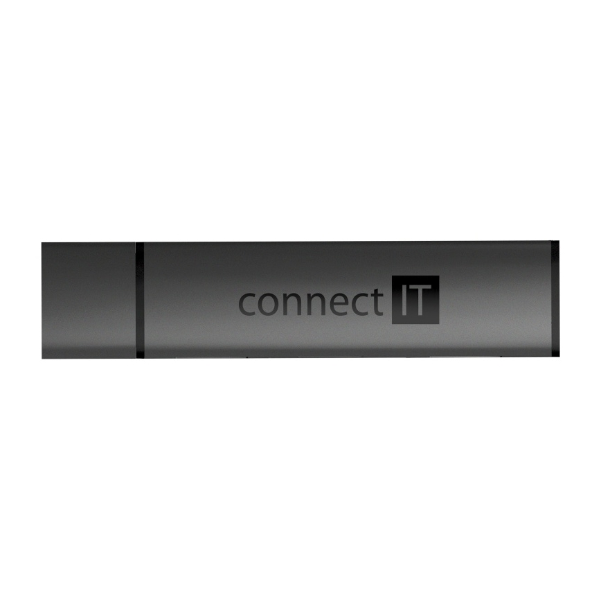 CONNECT IT CHU-4060-AN - USB-A hub sa čitačem memorijskih kartica 4u1