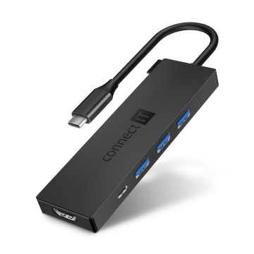 CONNECT IT CHU-8010-AN - USB-C hub 5 u 1