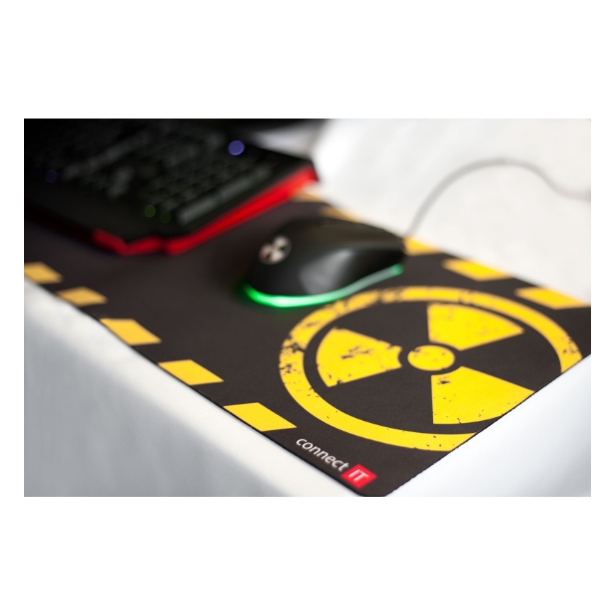 CONNECT IT CI-1128 - LED žični gejmerski miš 1000/1200/1600/3200 DPI crna