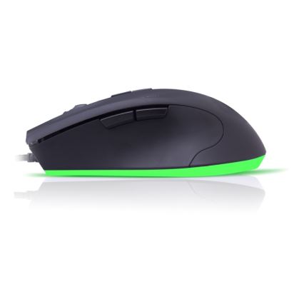 CONNECT IT CI-1128 - LED žični gejmerski miš 1000/1200/1600/3200 DPI crna