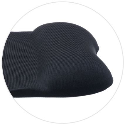 CONNECT IT CI-501 - Podloga za miša sa naslonom za zglob od memorijske pene