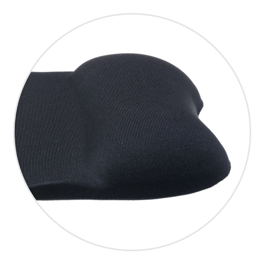 CONNECT IT CI-501 - Podloga za miša sa naslonom za zglob od memorijske pene