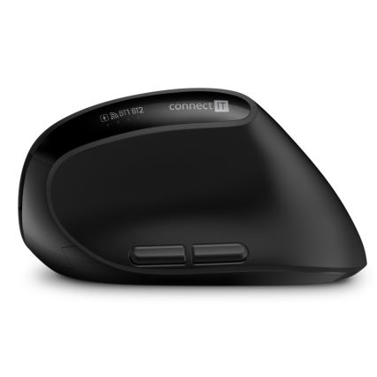 CONNECT IT CKM-6010-CS - Ergonomska bežična tastatura i miš 800/1200/1600/2400 DPI sa CZ/SK lokalizacijom 1xAA + 2xAAA crna