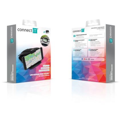 CONNECT IT CMC-5010-BK - Držač telefona za automobil