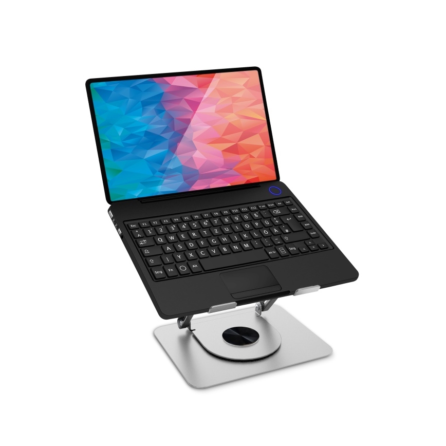 CONNECT IT CMF-2100-SL - Okretni stalak za laptop, srebrne boje