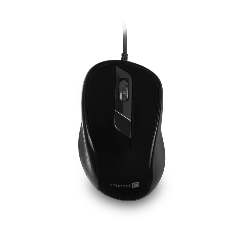 CONNECT IT CMO-1200-BK - Žični miš 1000 DPI crne boje
