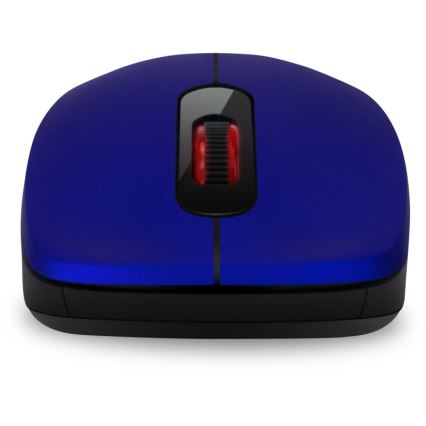 CONNECT IT CMO-2230-BL - Bežični tihi miš MUTE 1200 DPI 1xAA crna/plava