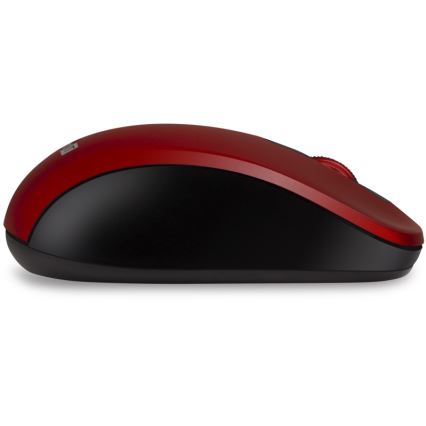 CONNECT IT CMO-2230-RD - Bežični tihi miš MUTE 1200 DPI 1xAA crna/crvena