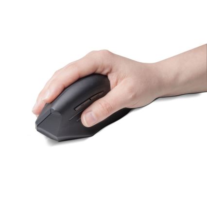 CONNECT IT CMO-2510-BK - Ergonomski bežični miš Verti Wireless 800/1200/1600 DPI 2xAAA crna