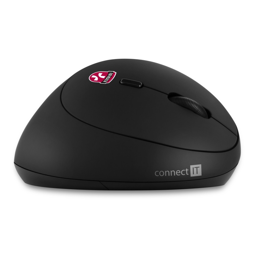 CONNECT IT CMO-2600-BK - Ergonomski bežični miš 800/1200/1600 DPI 1xAA crna