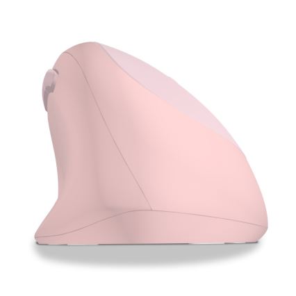 CONNECT IT CMO-2600-PK - Ergonomski bežični miš 800/1200/1600 DPI 1xAA ružičasti