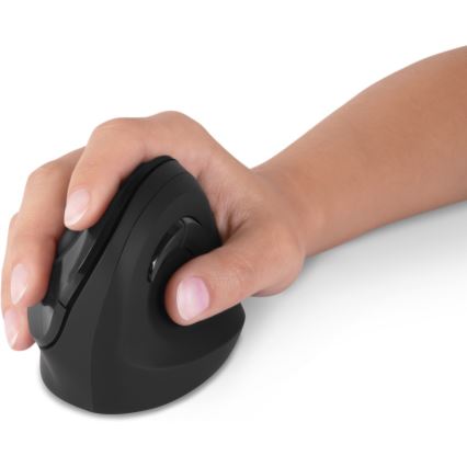 CONNECT IT CMO-2700-BK - Ergonomski bežični miš sa podesivim DPI 800/1200/1600, napajanje 1x AA, crne boje