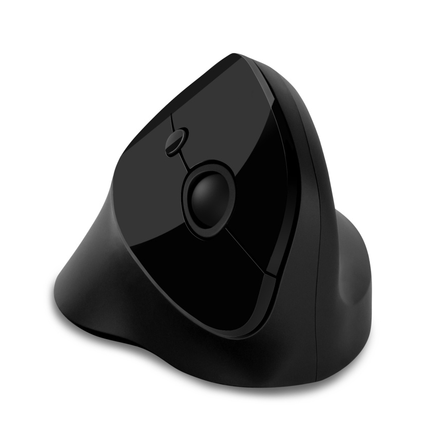 CONNECT IT CMO-2700-BK - Ergonomski bežični miš sa podesivim DPI 800/1200/1600, napajanje 1x AA, crne boje