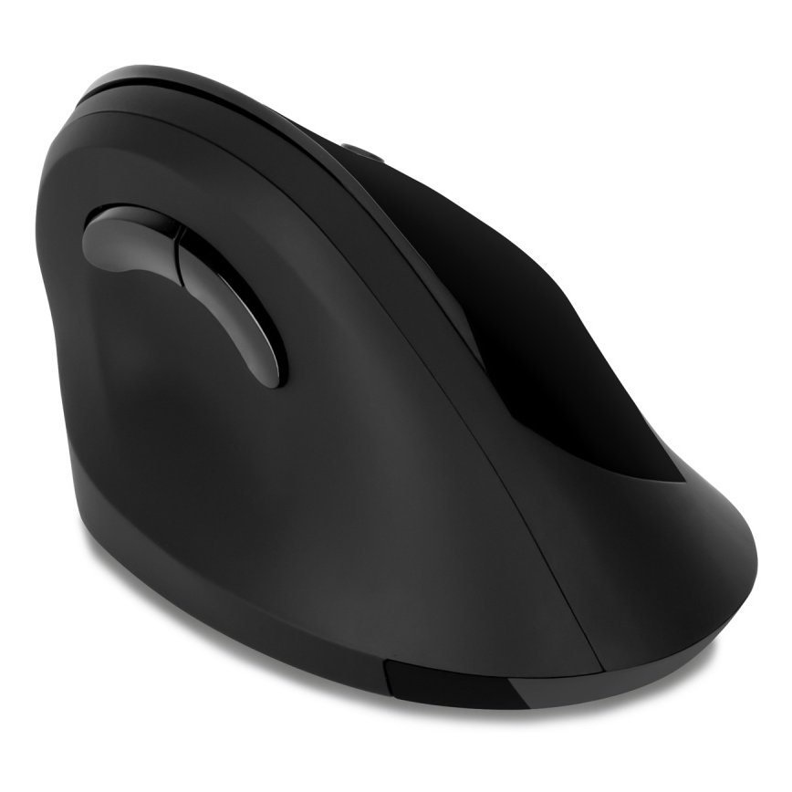 CONNECT IT CMO-2700-BK - Ergonomski bežični miš sa podesivim DPI 800/1200/1600, napajanje 1x AA, crne boje