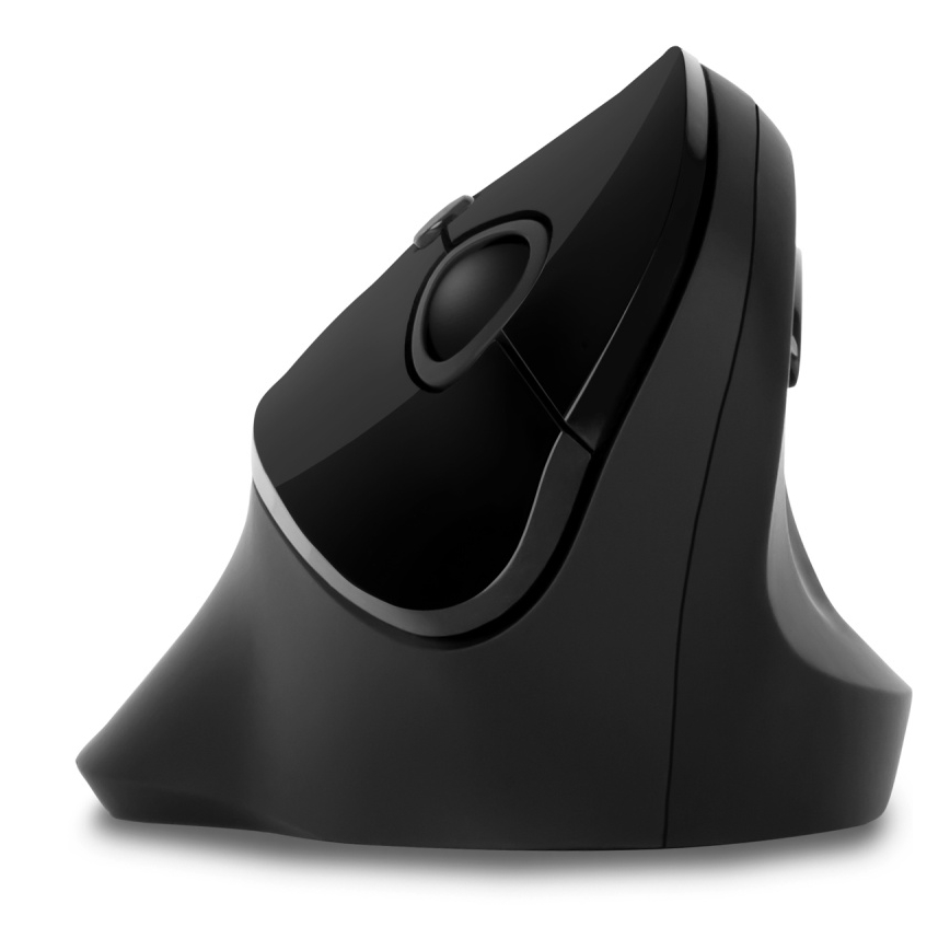 CONNECT IT CMO-2700-BK - Ergonomski bežični miš sa podesivim DPI 800/1200/1600, napajanje 1x AA, crne boje
