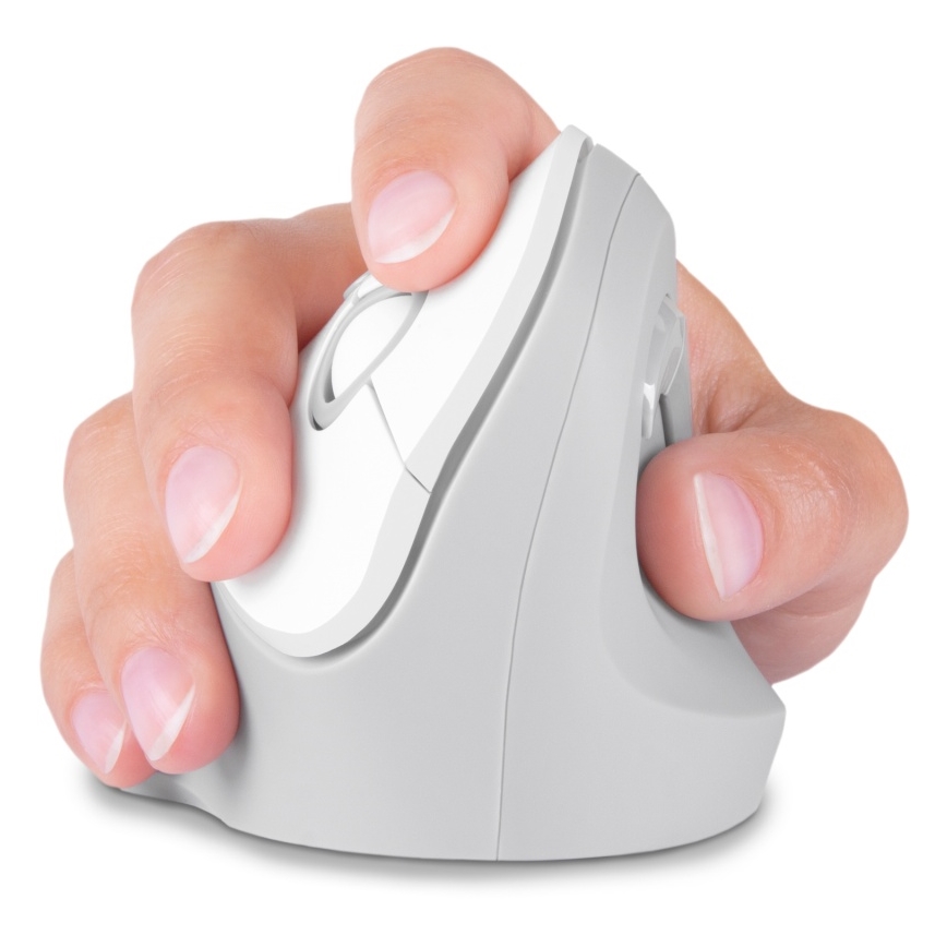 CONNECT IT CMO-2700-WH - Ergonomski bežični miš 800/1200/1600 DPI 1xAA beli