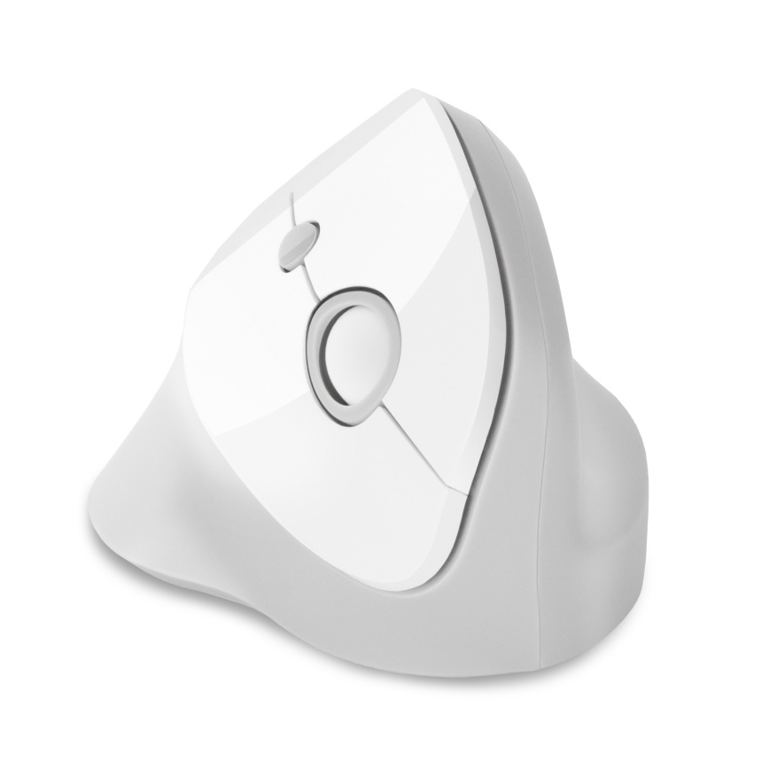 CONNECT IT CMO-2700-WH - Ergonomski bežični miš 800/1200/1600 DPI 1xAA beli