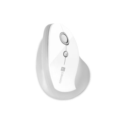 CONNECT IT CMO-2700-WH - Ergonomski bežični miš 800/1200/1600 DPI 1xAA beli
