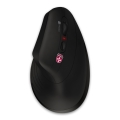 CONNECT IT CMO-2880-BK - Ergonomski bežični miš Verti TriMode 1000/1600/2400 DPI 2xAAA crna