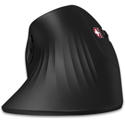 CONNECT IT CMO-2900-BK - Ergonomski bežični miš, 800/1200/1600 DPI, napajanje 1xAA, crna