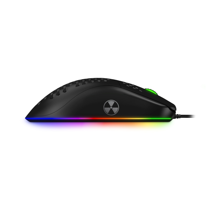 CONNECT IT CMO-5511-BK - LED RGB žični gejmerski miš 200-12800 DPI crne boje