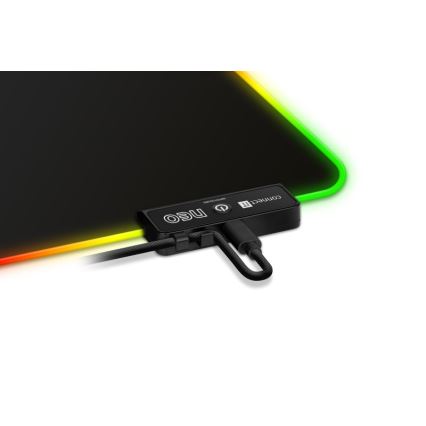 CONNECT IT CMP-3100-LG - LED RGB gejmerska podloga za tastaturu i miša 80x30 cm crna