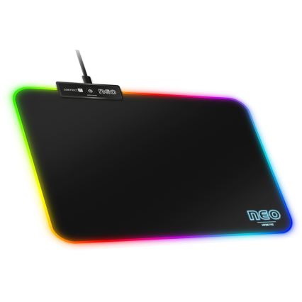 CONNECT IT CMP-3100-SM - LED RGB gejmerska podloga za miš 32x24,5 cm crna