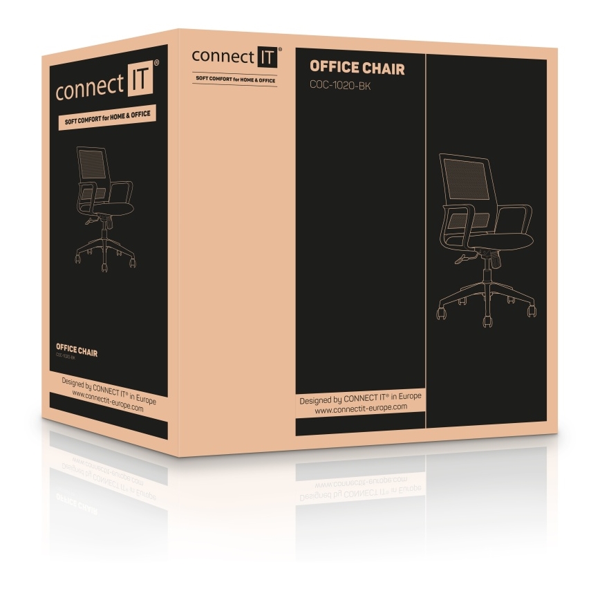 CONNECT IT COC-1020-BK - Kancelarijska stolica ForHealth AlfaPro crna